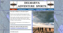 Desktop Screenshot of delmarvaadventuresports.com